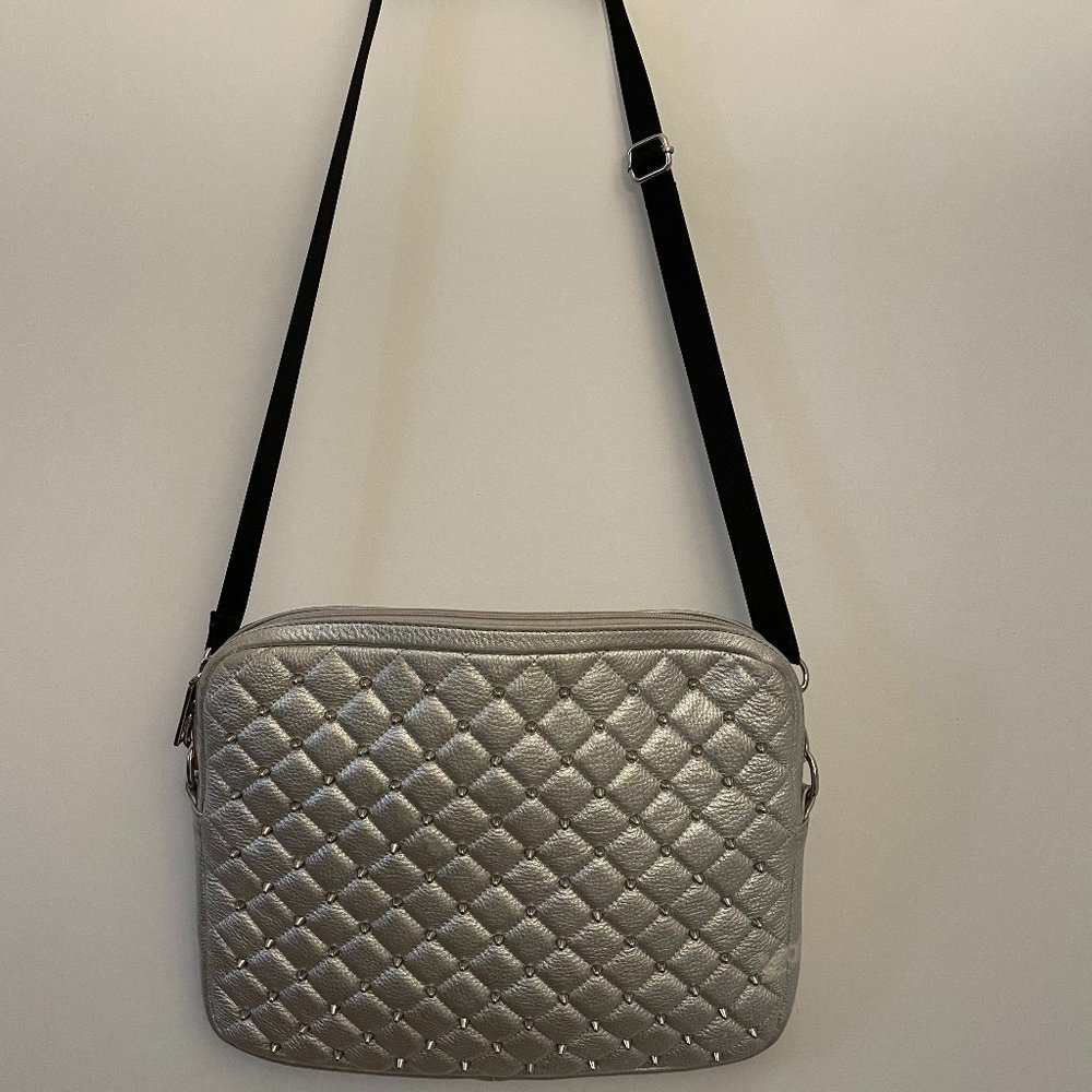 Rebecca Minkoff 13" Studded Laptop Bag